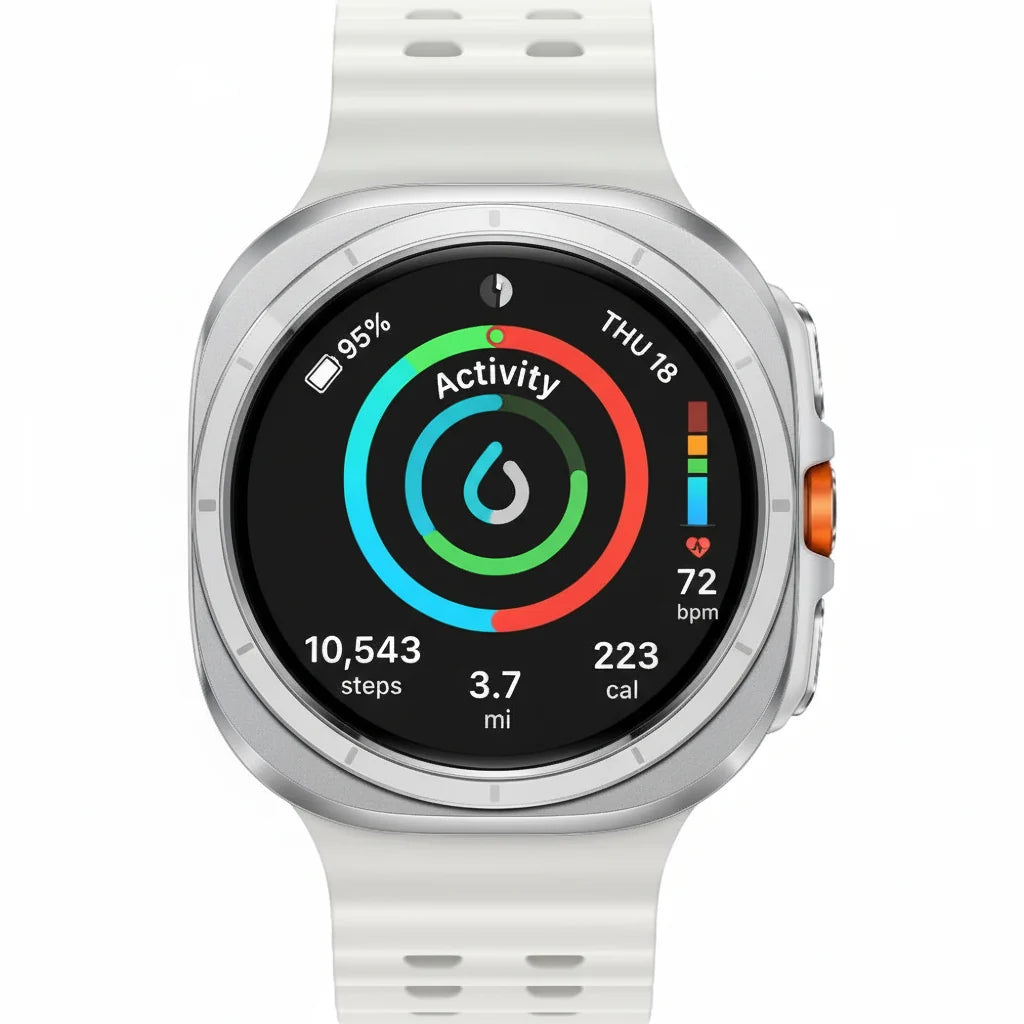 Samsung Watch Ultra 47mm LTE (2025) - Titanium Blue, Silver, White, Grey-D2 SAMSUNG
