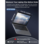 Product shot of 15.6 inch Dual Portable Trifold Monitor 1080P IPS FHD Screen Extender in Space Grey on white background.