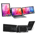 15.6 Inch Horizontal and Vertical Detachable Portable Screen Monitor Plug and Play FHD IPS Panel Easy to Carry LED Screen for PC Trion