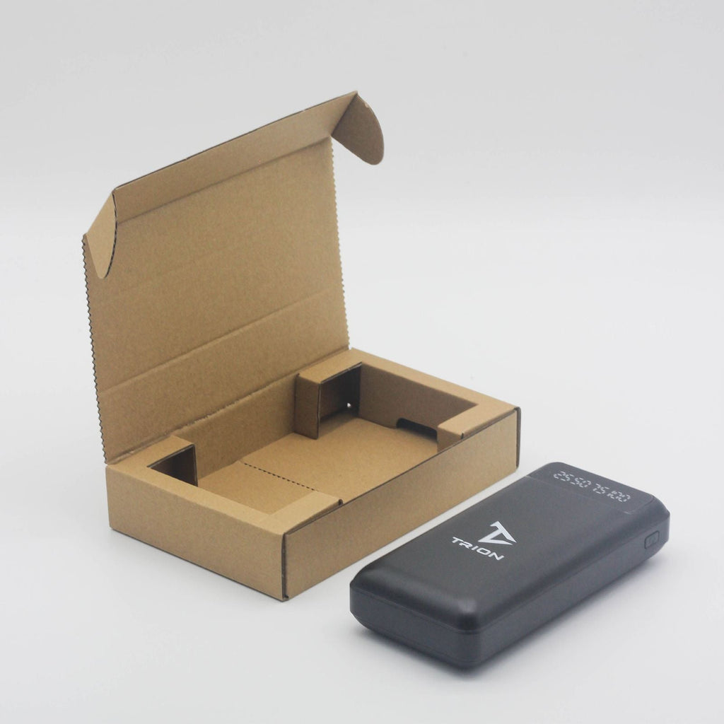 Trion IS-Y88 30000mAh Power Bank with Digital Display, Built-in 4 Cables & Type C Connectivity Trion