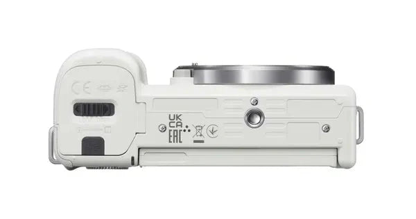 Sony ZV-E10 Mirrorless Camera Body (White) – 24.2MP APS-C Interchangeable-Lens Vlogging Camera (ILCZV-E10) Sony