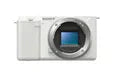Sony ZV-E10 Mirrorless Camera Body (White) – 24.2MP APS-C Interchangeable-Lens Vlogging Camera (ILCZV-E10) Sony
